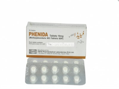 Buy Phenida (Methylphenidate HCL) 10mg Online